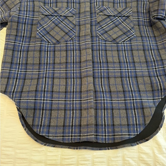 Zara Plaid Shacket - Picture 2 of 7